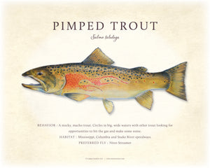 Pimped Trout Giclee Print