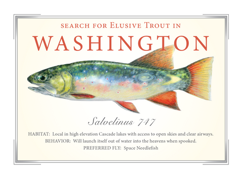 Washington State Trout Card