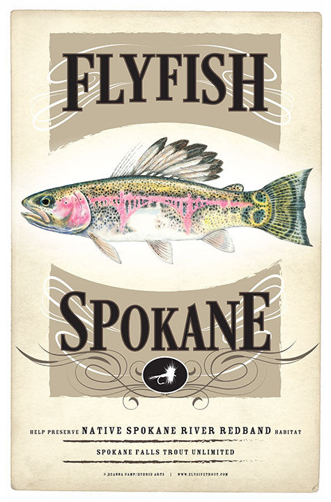 Flyfish Spokane Poster